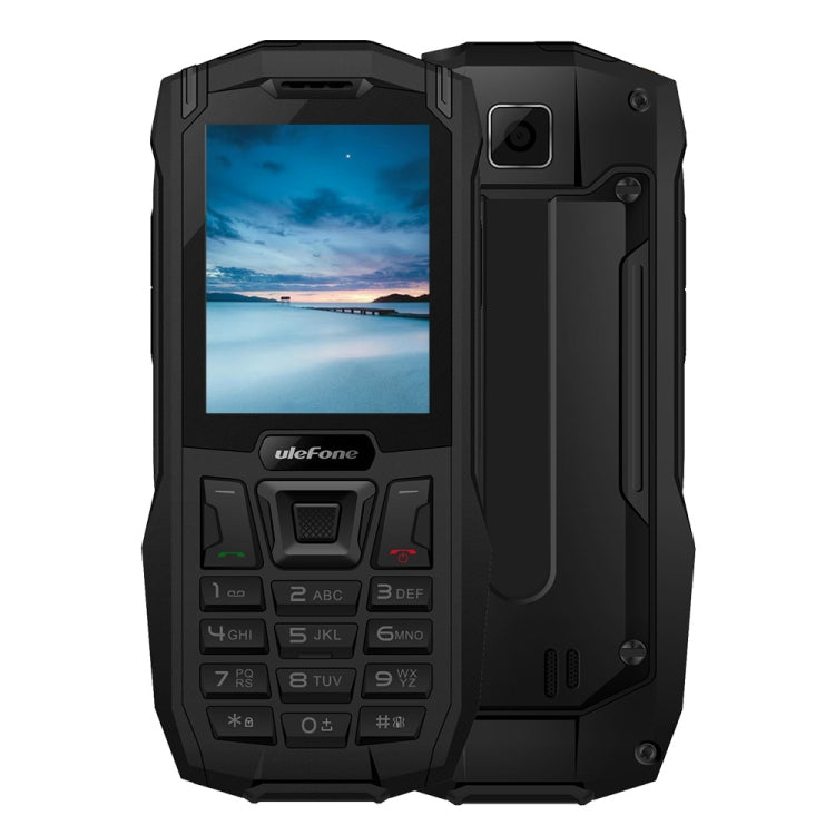 [HK Warehouse] Ulefone Armor Mini IP68 Waterproof Mobile Phone, 2.4 inch Screen, MTK MT6261D, Bluetooth, FM, Flashlight, Dual SIM, Network: 2G(Black)