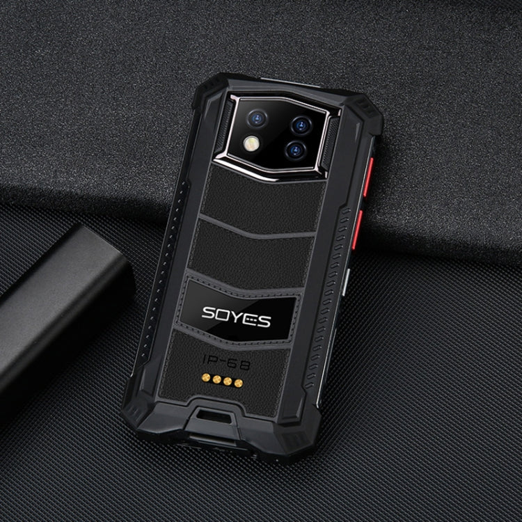 SOYES S10 Max Rugged Phone, 4GB+64GB, IP68 Waterproof Dustproof Shockproof, Face ID & Fingerprint Identification, 3.5 inch Android 10.0 MTK6762 Octa Core up to 2.0GHz, Dual SIM, PTT Walkie Talkie, OTG, NFC, Network: 4G