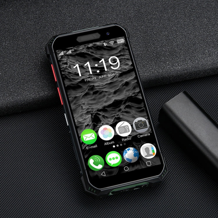 SOYES S10 Max Rugged Phone, 4GB+64GB, IP68 Waterproof Dustproof Shockproof, Face ID & Fingerprint Identification, 3.5 inch Android 10.0 MTK6762 Octa Core up to 2.0GHz, Dual SIM, PTT Walkie Talkie, OTG, NFC, Network: 4G