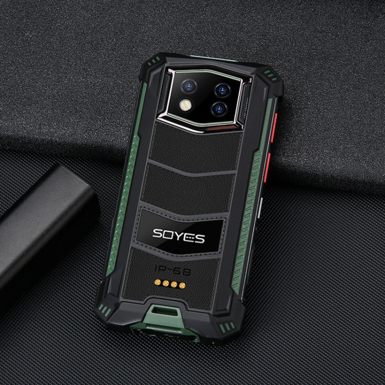 SOYES S10 Max Rugged Phone, 4GB+64GB, IP68 Waterproof Dustproof Shockproof, Face ID & Fingerprint Identification, 3.5 inch Android 10.0 MTK6762 Octa Core up to 2.0GHz, Dual SIM, PTT Walkie Talkie, OTG, NFC, Network: 4G