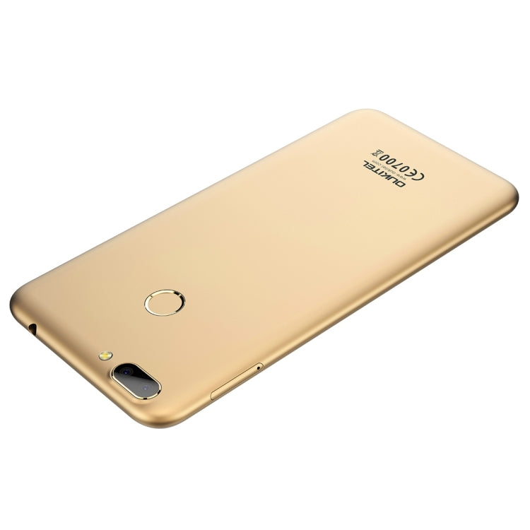 [HK Warehouse] OUKITEL U20 Plus, 2GB+16GB, Dual Rear Cameras, Press Fingerprint Identification, 5.5 inch 2.5D Curved Sharp Screen Android 6.0 MTK6737T Quad Core up to 1.5GHz, Network: 4G, Dual SIM