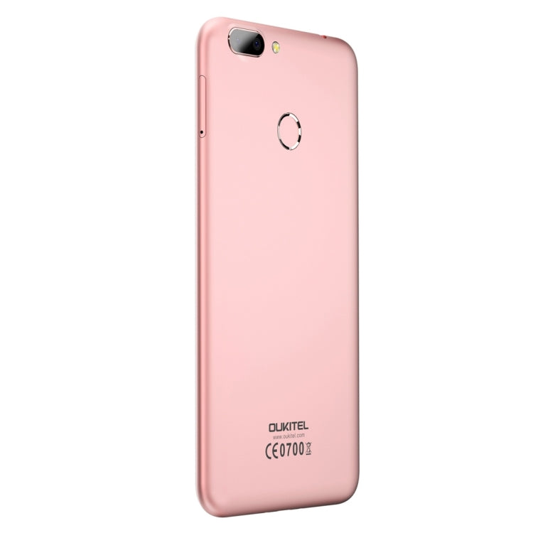 [HK Warehouse] OUKITEL U20 Plus, 2GB+16GB, Dual Rear Cameras, Press Fingerprint Identification, 5.5 inch 2.5D Curved Sharp Screen Android 6.0 MTK6737T Quad Core up to 1.5GHz, Network: 4G, Dual SIM