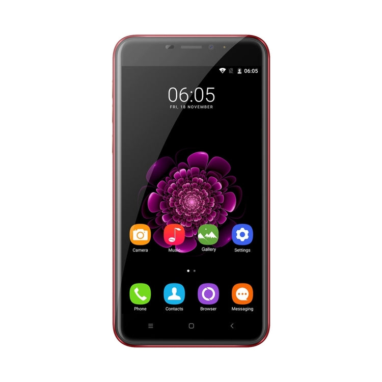 [HK Warehouse] OUKITEL U20 Plus, 2GB+16GB, Dual Rear Cameras, Press Fingerprint Identification, 5.5 inch 2.5D Curved Sharp Screen Android 6.0 MTK6737T Quad Core up to 1.5GHz, Network: 4G, Dual SIM