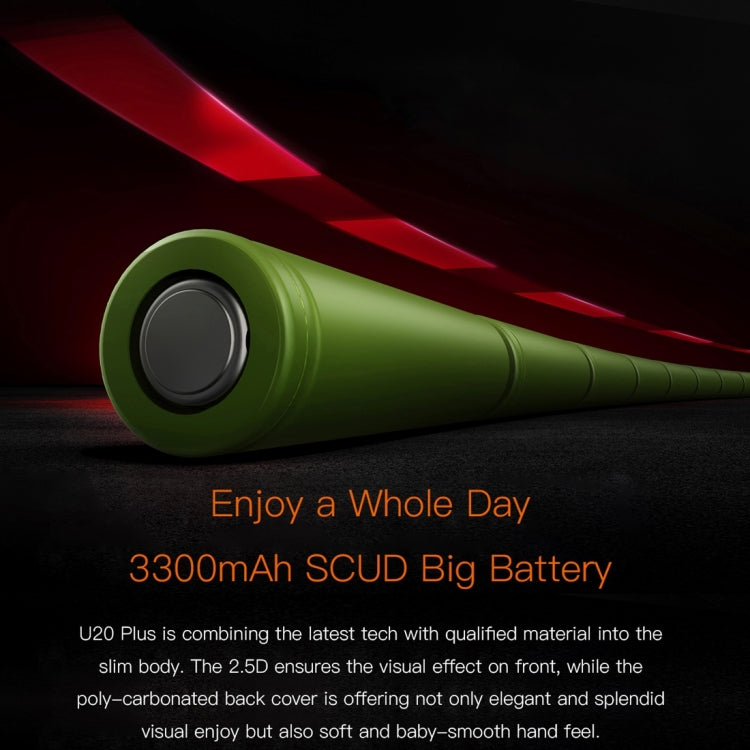 [HK Warehouse] OUKITEL U20 Plus, 2GB+16GB, Dual Rear Cameras, Press Fingerprint Identification, 5.5 inch 2.5D Curved Sharp Screen Android 6.0 MTK6737T Quad Core up to 1.5GHz, Network: 4G, Dual SIM