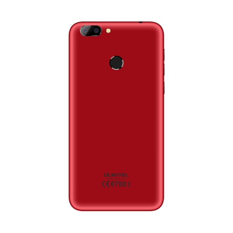 [HK Warehouse] OUKITEL U20 Plus, 2GB+16GB, Dual Rear Cameras, Press Fingerprint Identification, 5.5 inch 2.5D Curved Sharp Screen Android 6.0 MTK6737T Quad Core up to 1.5GHz, Network: 4G, Dual SIM