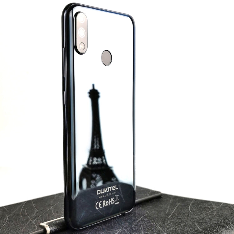 [HK Warehouse] OUKITEL Y4800, 48MP Camera, 6GB+128GB, Dual AI Back Cameras, Fingerprint Identification, 4000mAh Battery, 6.3 inch Water-drop Screen Android 9.0 MTK Helio P70 Octa Core up to 2.0GHz, Network: 4G, Dual SIM, OTG(Black)