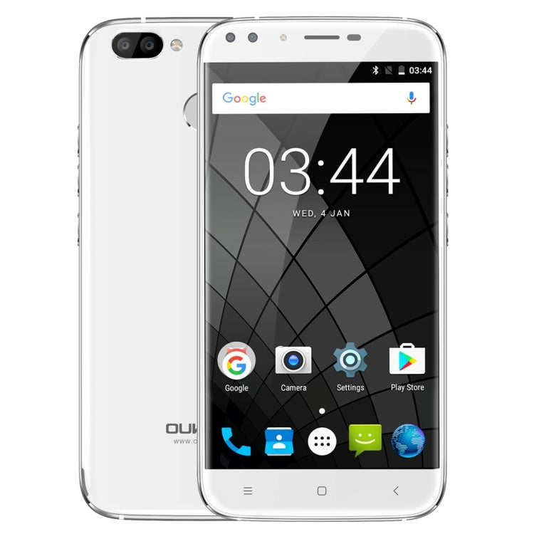 [HK Warehouse] OUKITEL U22, 2GB+16GB, Dual Rear Cameras + Dual Front Cameras,  Fingerprint Identification, 5.5 inch  Android 7.0 MTK6850A Quad Core up to 1.3GHz, Network: 3G, Dual SIM