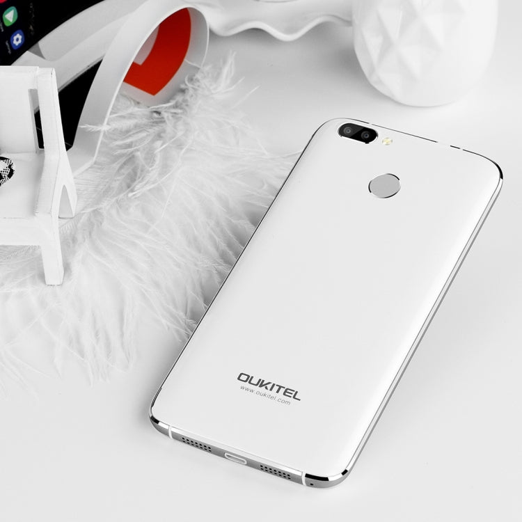 [HK Warehouse] OUKITEL U22, 2GB+16GB, Dual Rear Cameras + Dual Front Cameras,  Fingerprint Identification, 5.5 inch  Android 7.0 MTK6850A Quad Core up to 1.3GHz, Network: 3G, Dual SIM