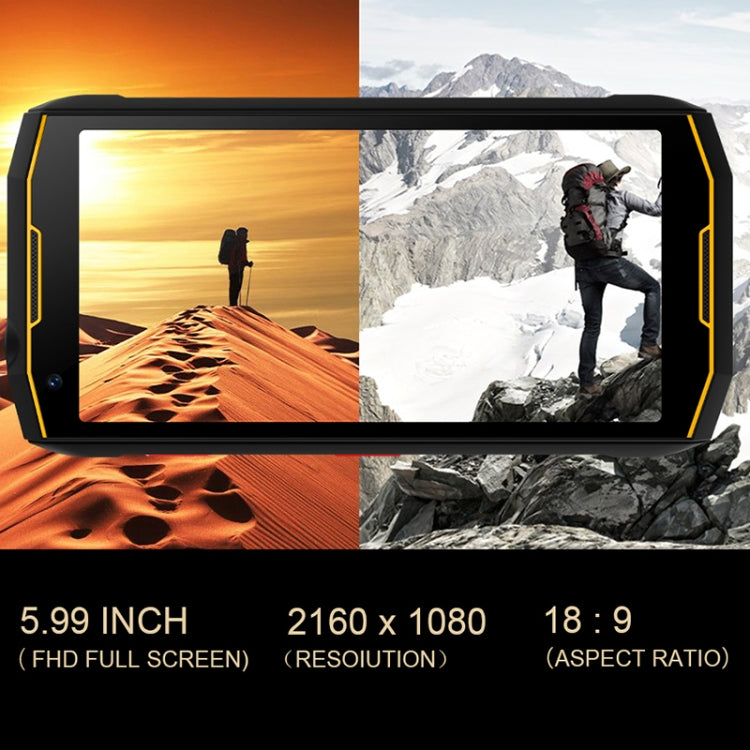 Conquest S12 Pro Rugged Phone, 6GB+128GB, Walkie Talkie Function, 8000mAh Battery, IP68 Waterproof Dustproof Shockproof, Face ID & Fingerprint Identification, 5.99 inch Android 9.0 Helio P70 Octa Core up to 2.5GHz, Network: 4G, NFC, OTG, PTT, POC(Red)