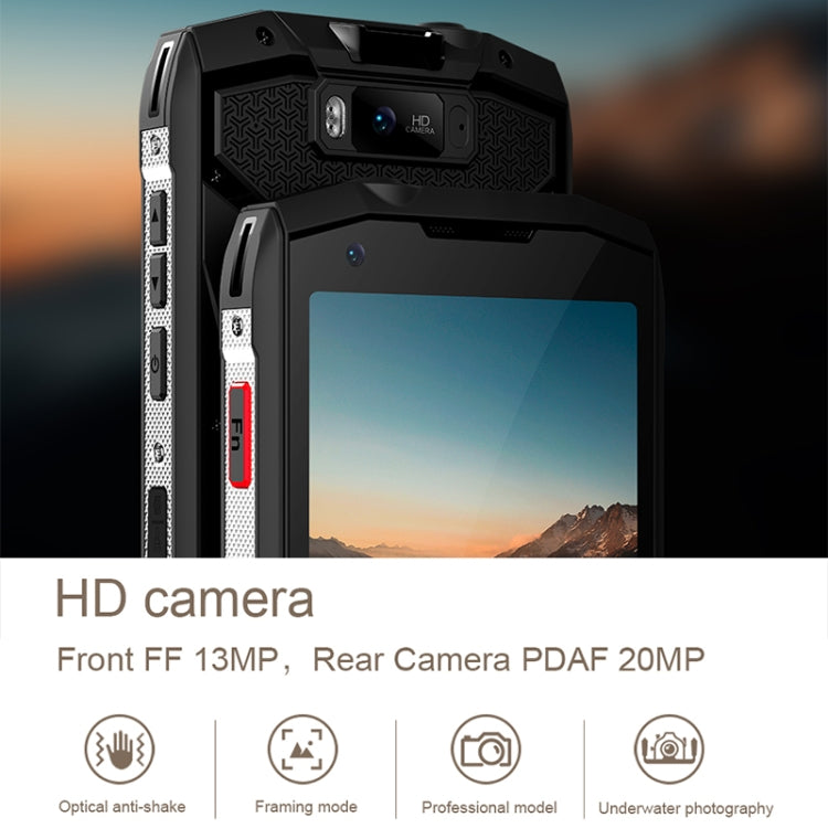 Conquest S12 Pro Rugged Phone, 6GB+128GB, 8000mAh Battery, IP68 Waterproof Dustproof Shockproof, Face ID & Fingerprint Identification, 5.99 inch Android 9.0 Helio P70 Octa Core up to 2.5GHz, Network: 4G, NFC, OTG(Red)