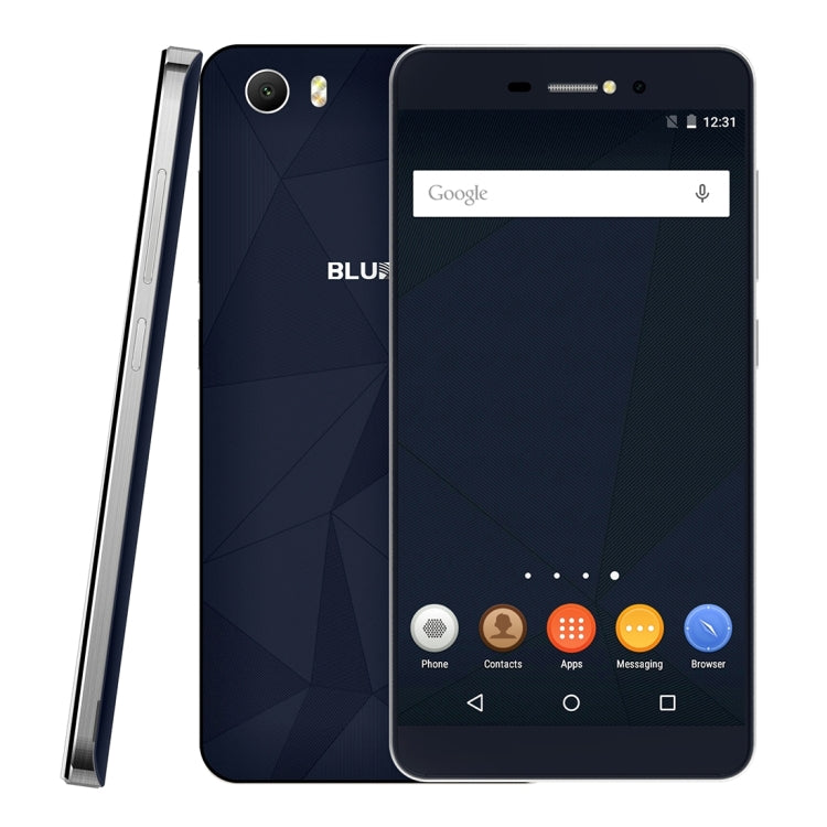 BLUBOO Picasso, 2GB+16GB, 5.0 inch Android 5.1 MediaTek MT6580 Quad Core 1.3GHz, Dual SIM, FM Radio, Network: 3G(Dark Blue)