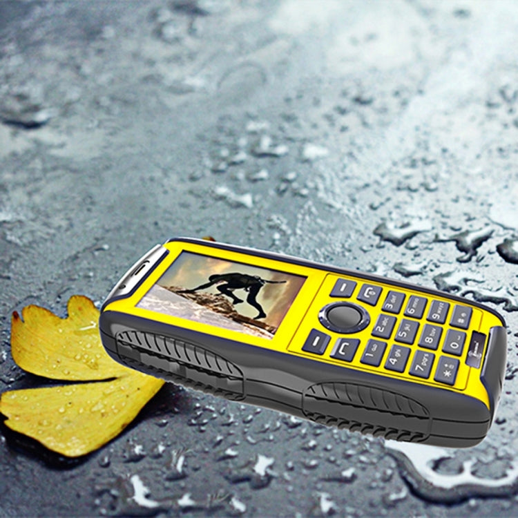 KEN XIN DA Proofing W3 Phone, IP68 Waterproof, Shockproof, Dustproof, 2.2 inch, Support Bluetooth FM, Network: 2G
