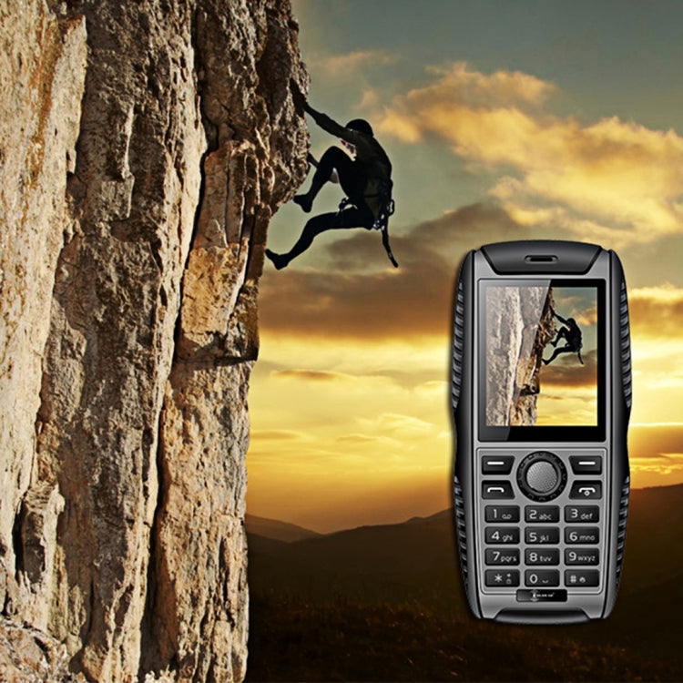KEN XIN DA Proofing W3 Phone, IP68 Waterproof, Shockproof, Dustproof, 2.2 inch, Support Bluetooth FM, Network: 2G