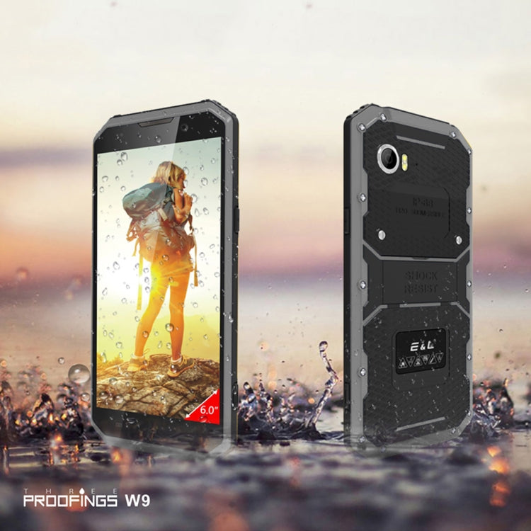 [HK Warehouse] E&L Proofing W9, 2GB+16GB, IP68 Waterproof, Shockproof, Dustproof, 6.0 inch Android 7.0 MTK6753 Octa Core