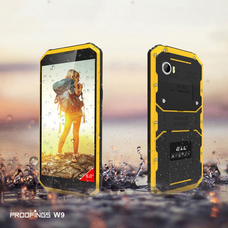 [HK Warehouse] E&L Proofing W9, 2GB+16GB, IP68 Waterproof, Shockproof, Dustproof, 6.0 inch Android 7.0 MTK6753 Octa Core