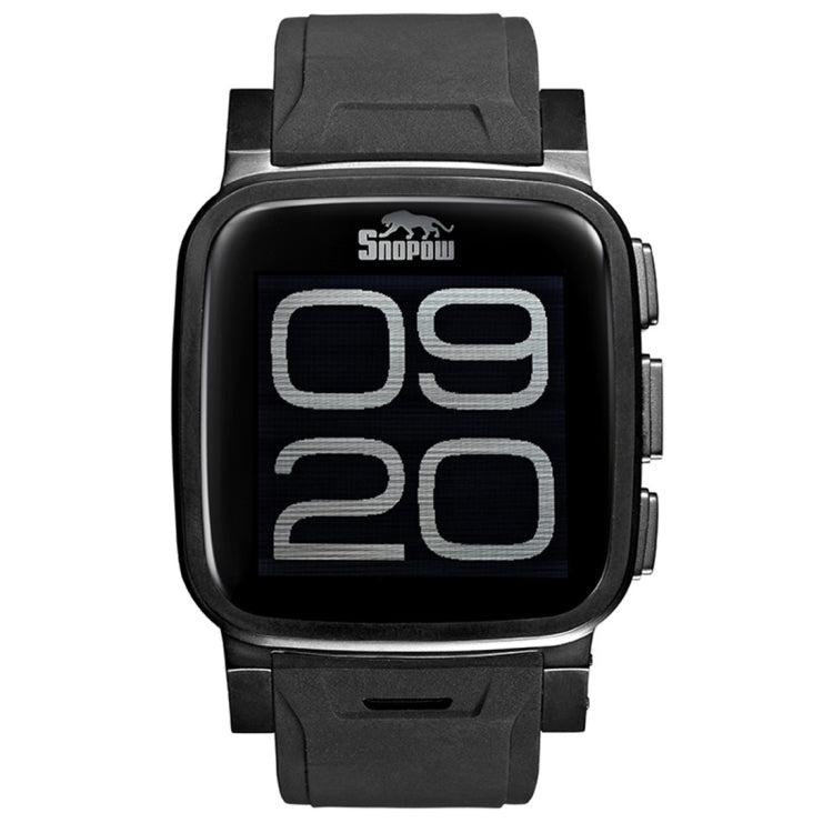 SNOPOW W1S Smart Watch Phone, IP68 Waterproof, Android 4.4, WiFi / 2.0MP Camera / Bluetooth / GPS, Network: 3G(Black)