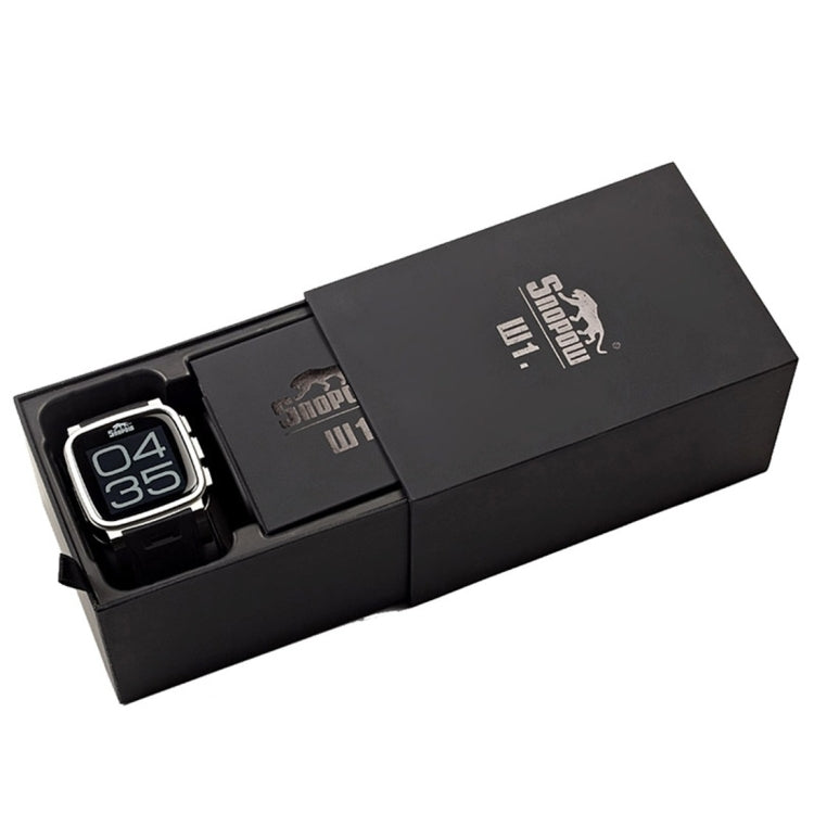 SNOPOW W1S Smart Watch Phone, IP68 Waterproof, Android 4.4, WiFi / 2.0MP Camera / Bluetooth / GPS, Network: 3G(Black)