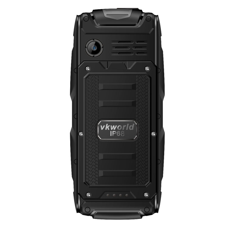 VKworld New Stone V3, Triple SIM, IP68 Waterproof Shockproof Dustproof,  3000mAh Large Capacity, 2.4 inch, SC6531CA Chipset, 21 Keys, LED Flashlight, FM, TF,  Russian Keyboard