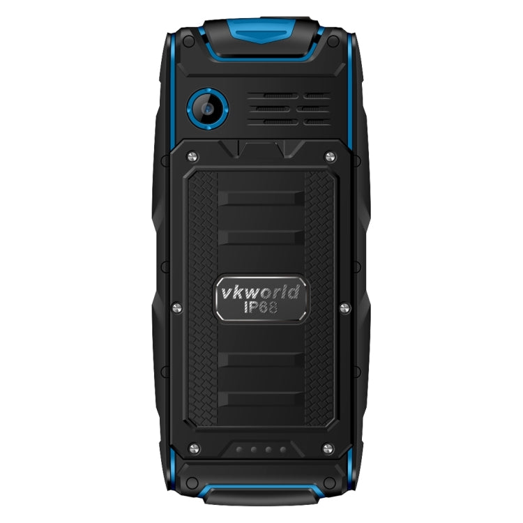 VKworld New Stone V3, Triple SIM, IP68 Waterproof Shockproof Dustproof,  3000mAh Large Capacity, 2.4 inch, SC6531CA Chipset, 21 Keys, LED Flashlight, FM, TF,  Russian Keyboard