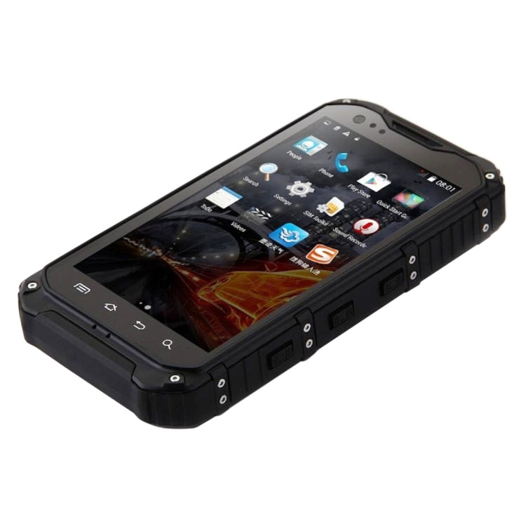 A9+ Triple Proofing Phone, 2GB+16GB, IP68 Waterproof Dustproof Shockproof, 4.3 inch Android 4.4 MTK6592 Octa Core up to 2.0GHz, Network: 3G(Black)