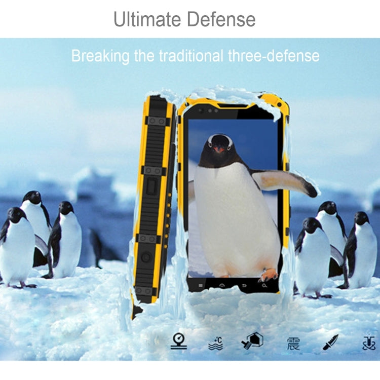 A9+ Triple Proofing Phone, 2GB+16GB, IP68 Waterproof Dustproof Shockproof, 4.3 inch Android 4.4 MTK6592 Octa Core up to 2.0GHz, Network: 3G(Black)