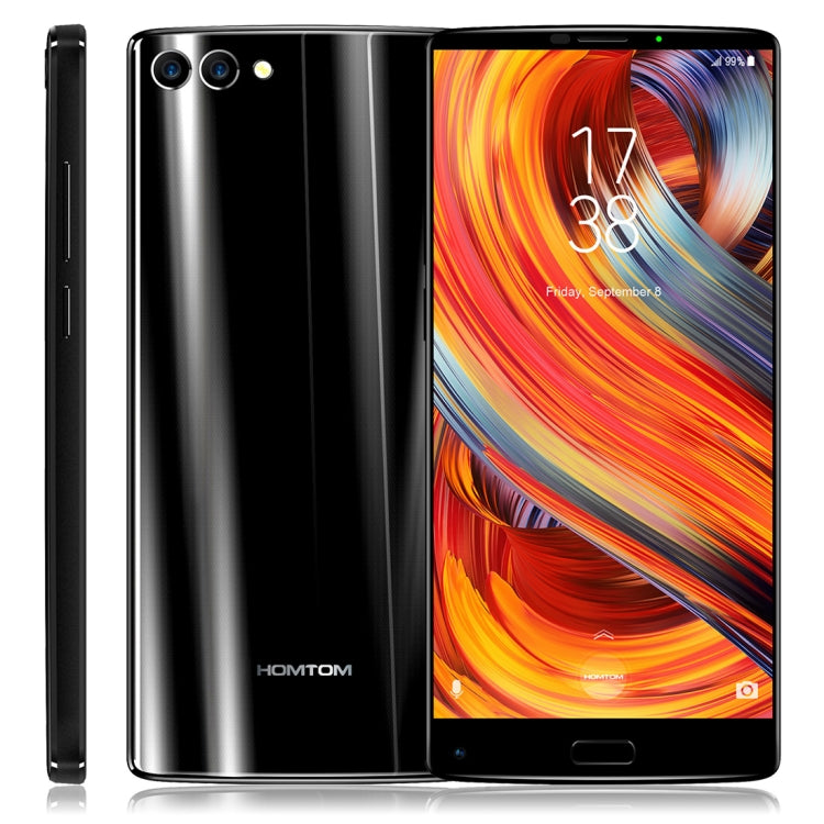 [HK Warehouse] HOMTOM S9 Plus, 4GB+64GB, Dual Back Cameras, Fingerprint Identification, 4050mAh Battery, 5.99 inch Android 7.0 MTK6750T Octa Core up to 1.5GHz, Network: 4G, Dual SIM, OTG, OTA(Black)