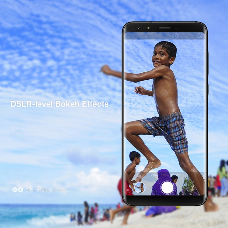 [HK Warehouse] Ulefone MIX 2, 2GB+16GB, Fingerprint Identification, Dual Back Cameras, 5.7 inch Android 7.0 MTK6737 Quad Core 64-bit up to 1.3GHz,Network: 4G,  OTG, Dual SIM