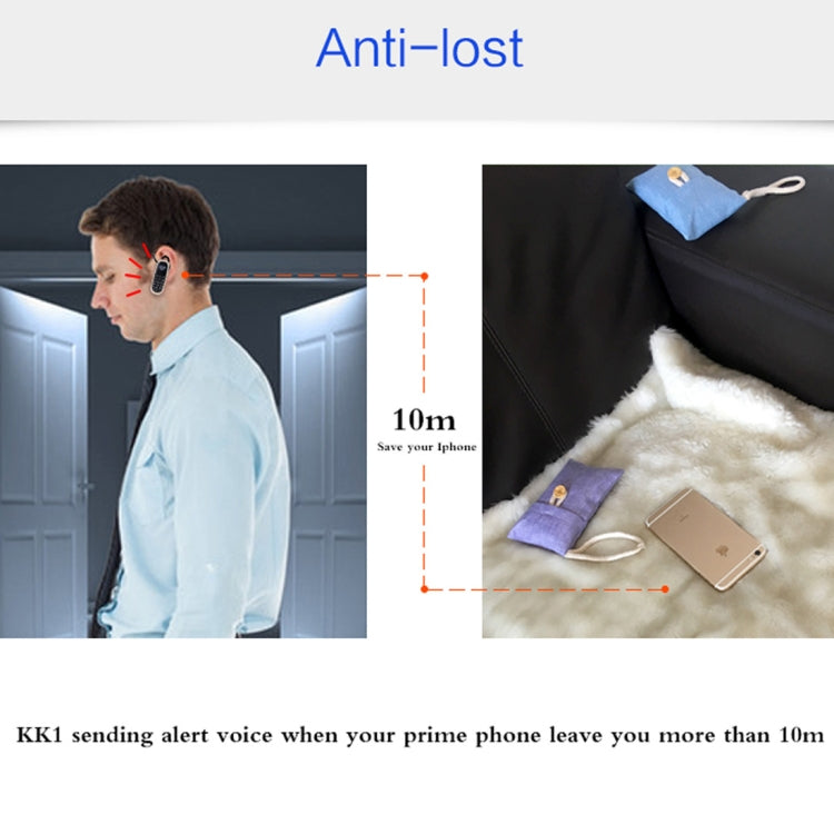 AIEK KK1 Mini Mobile Phone, Russian Keyboard, Hands Free Bluetooth Dialer Headphone, MTK6261DA, Anti-Lost, Single SIM, Network: 2G