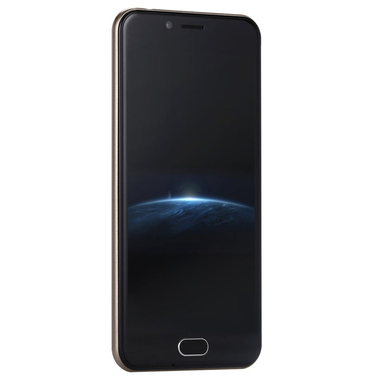 DOOGEE Shoot 2, 2GB+16GB, Dual Rear Cameras, DTouch Fingerprint, 5.0 inch Android 7.0 MTK6580A Quad Core 1.3GHz-1.5GHz, Network: 3G (US Version), Dual SIM(Gold)