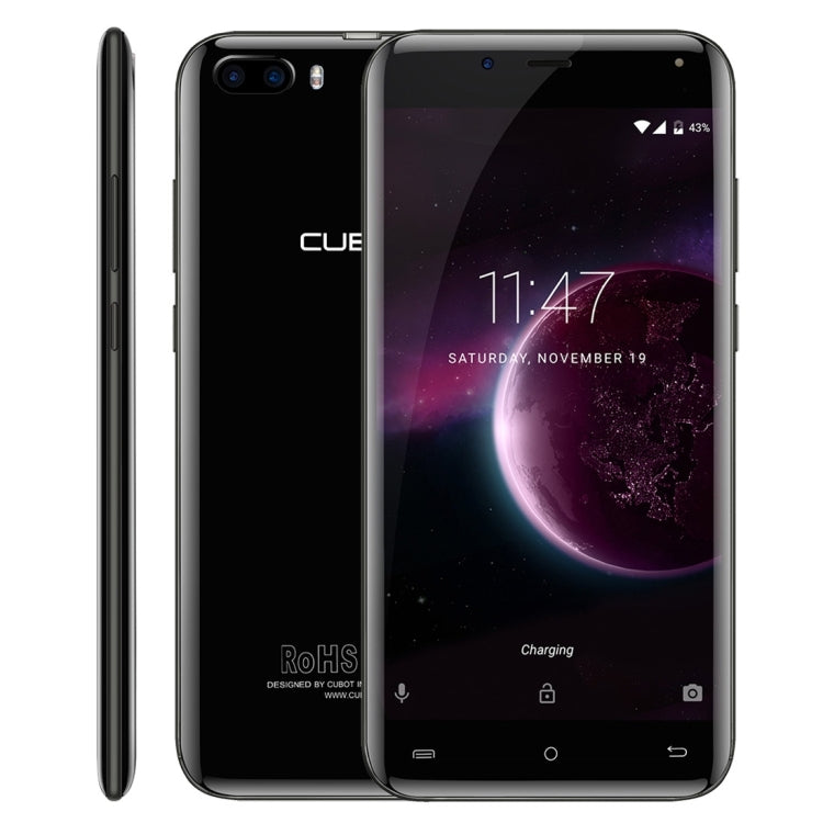 [HK Warehouse] CUBOT MAGIC, 3GB+16GB, Dual Back Cameras, 5.0 inch 8 Curved Body Android 7.0 MTK6737 Quad-Core up to 1.3GHz,  Network: 4G, Dual SIM