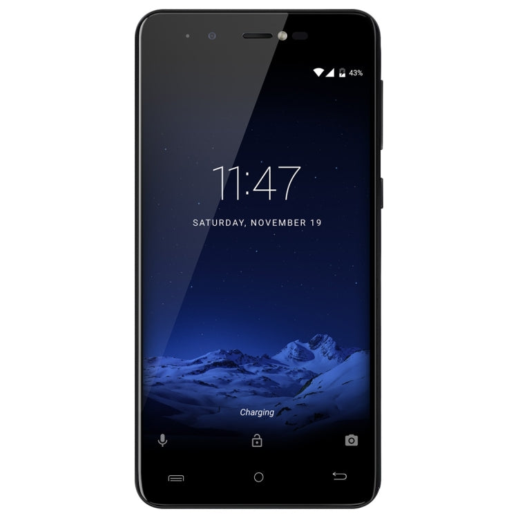[HK Warehouse] CUBOT R9, 2GB+16GB, Fingerprint Identification, 5.0 inch  Android 7.0 MTK6580 Quad-Core up to 1.3GHz,  Network: 3G, Dual SIM(Black)