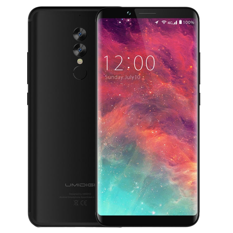 [HK Warehouse] UMIDIGI S2, 4GB+64GB, Dual Back Cameras, Fingerprint Identification, 5100mAh Battery, 6.0 inch Sharp Screen Android 6.0 Helio P20 Octa Core up to 2.3GHz, Network: 4G, Dual SIM, OTG