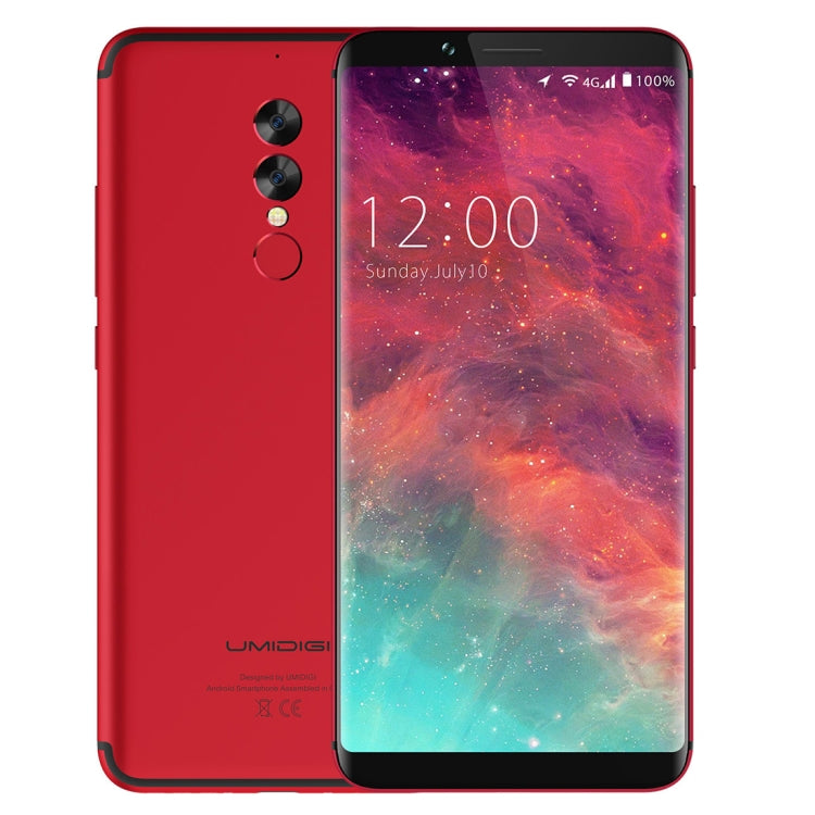 [HK Warehouse] UMIDIGI S2, 4GB+64GB, Dual Back Cameras, Fingerprint Identification, 5100mAh Battery, 6.0 inch Sharp Screen Android 6.0 Helio P20 Octa Core up to 2.3GHz, Network: 4G, Dual SIM, OTG