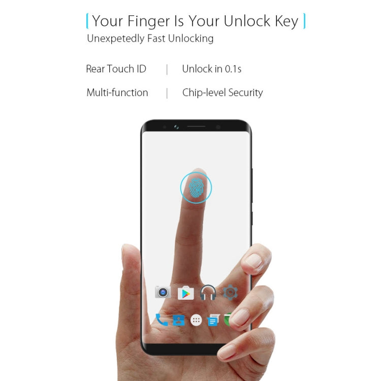 [HK Warehouse] UMIDIGI S2, 4GB+64GB, Dual Back Cameras, Fingerprint Identification, 5100mAh Battery, 6.0 inch Sharp Screen Android 6.0 Helio P20 Octa Core up to 2.3GHz, Network: 4G, Dual SIM, OTG