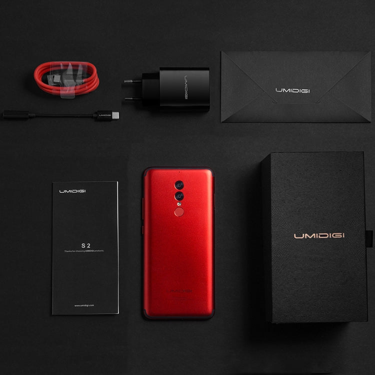 [HK Warehouse] UMIDIGI S2, 4GB+64GB, Dual Back Cameras, Fingerprint Identification, 5100mAh Battery, 6.0 inch Sharp Screen Android 6.0 Helio P20 Octa Core up to 2.3GHz, Network: 4G, Dual SIM, OTG