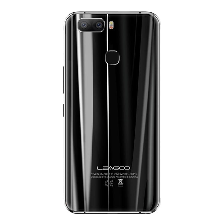[HK Warehouse] LEAGOO S8 Pro, 6GB+64GB, Dual Back Cameras, Fingerprint Identification, 5.99 inch Dual Curved Edge LEAGOO OS 4.0 (Android 7.0) MTK Helio P25 Octa Core up to 2.6GHz, Network: 4G, Dual SIM, OTG
