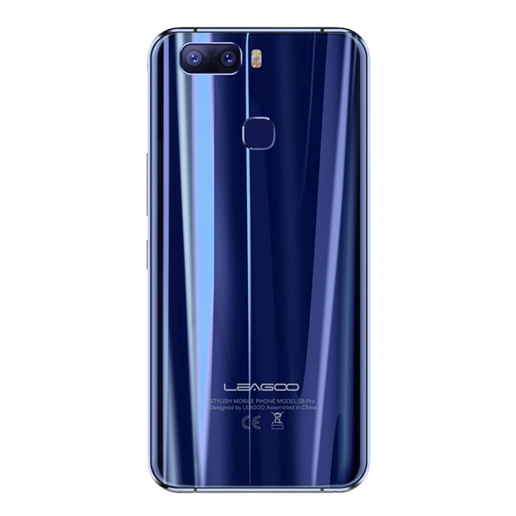 [HK Warehouse] LEAGOO S8 Pro, 6GB+64GB, Dual Back Cameras, Fingerprint Identification, 5.99 inch Dual Curved Edge LEAGOO OS 4.0 (Android 7.0) MTK Helio P25 Octa Core up to 2.6GHz, Network: 4G, Dual SIM, OTG