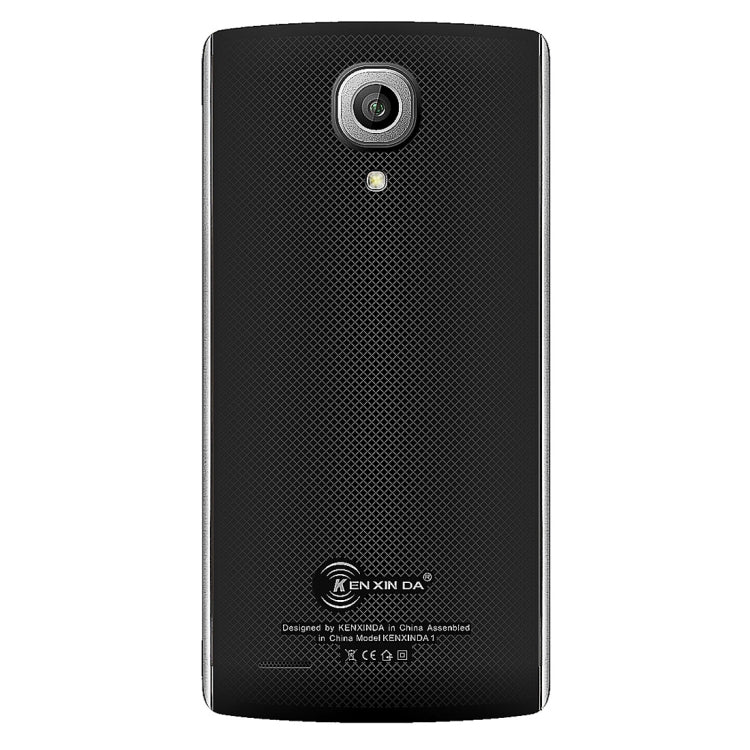 [HK Warehouse] KEN XIN DA J7, 1GB+8GB, 5.0 inch Android 5.1 MTK6580 Quad Core up to 1.3GHz, Network: 3G, Dual SIM(Black)