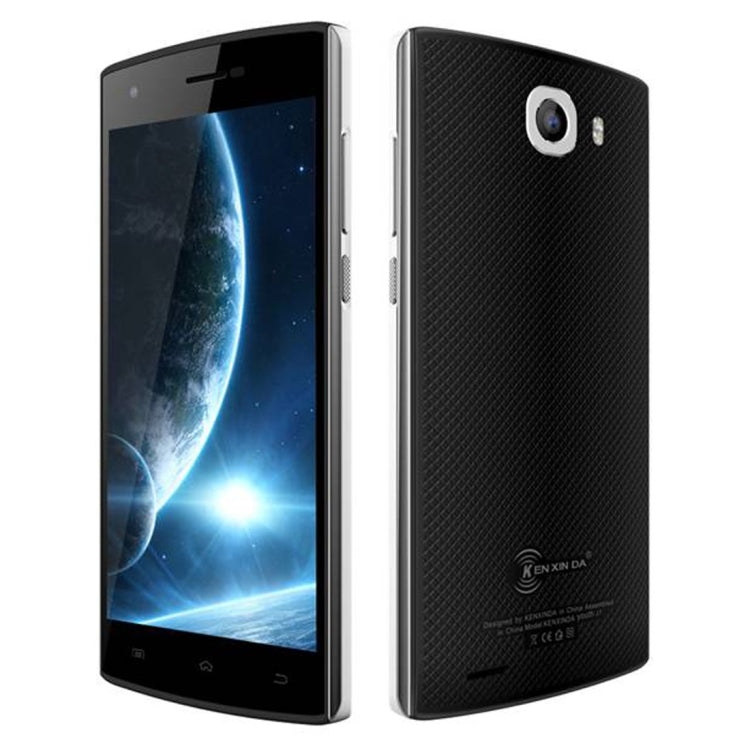 [HK Warehouse] KEN XIN DA J7, 1GB+8GB, 5.0 inch Android 5.1 MTK6580 Quad Core up to 1.3GHz, Network: 3G, Dual SIM(Black)