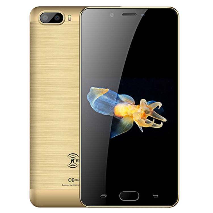[HK Warehouse] KEN XIN DA S9, 2GB+16GB, Dual Back Cameras, Fingerprint Identification, 5000mAh Battery, 5.5 inch Android 7.0 MTK6737 Quad Core up to 1.3GHz, Network: 4G, Dual SIM