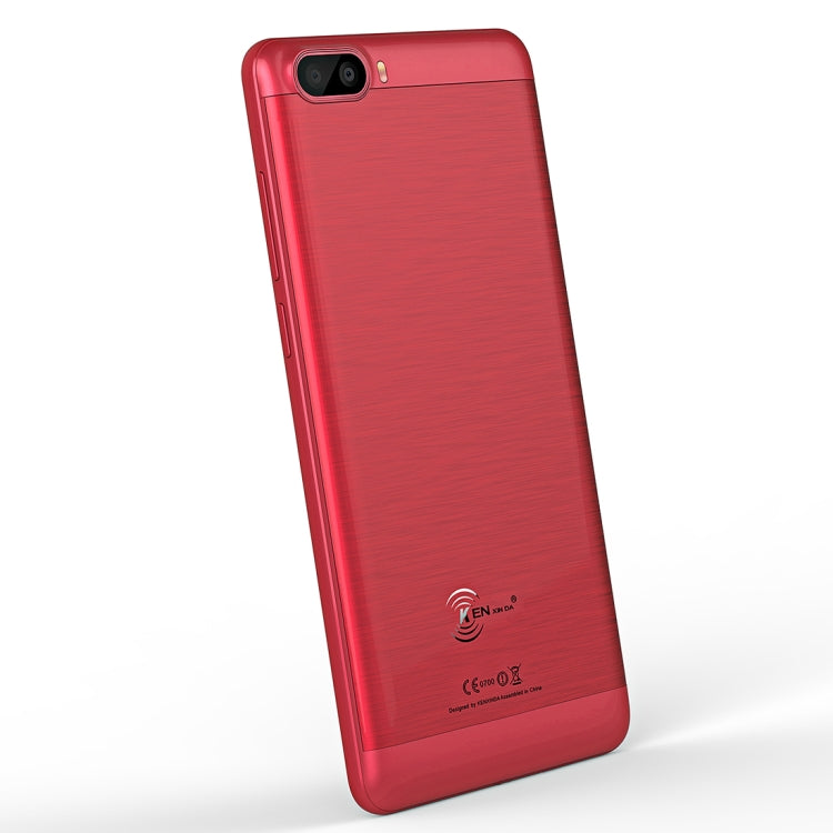 [HK Warehouse] KEN XIN DA S9, 2GB+16GB, Dual Back Cameras, Fingerprint Identification, 5000mAh Battery, 5.5 inch Android 7.0 MTK6737 Quad Core up to 1.3GHz, Network: 4G, Dual SIM