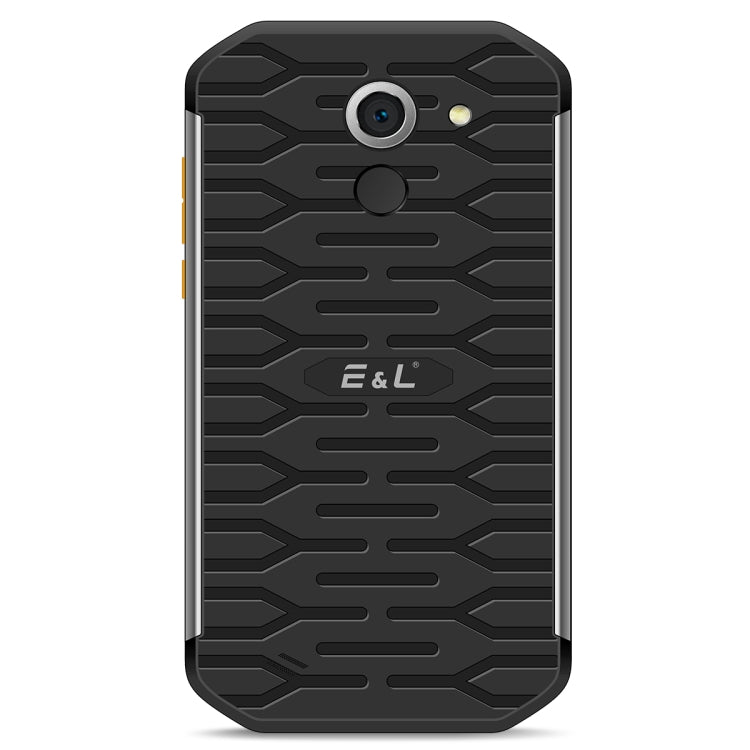 [HK Warehouse] E&L S60, 3GB+64GB, IP68 Waterproof Shockproof Dustproof, Fingerprint Identification, 5.5 inch Android 7.0 MTK6753 Octa Core up to 1.5GHz, Network: 4G, MIL-STD-810G Certification(Black)