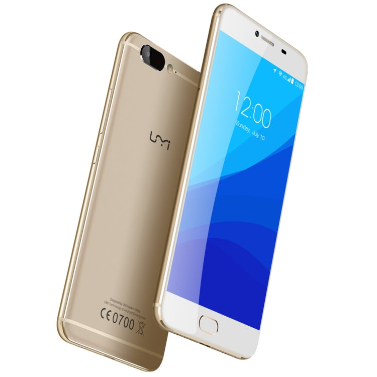 [HK Warehouse] UMI Z, 4GB+32GB, Fingerprint Identification,  5.5 inch Sharp Screen Android 6.0 MTK Helio X27 Deca Core up to 2.6GHz, Network: 4G, Dual SIM, OTG