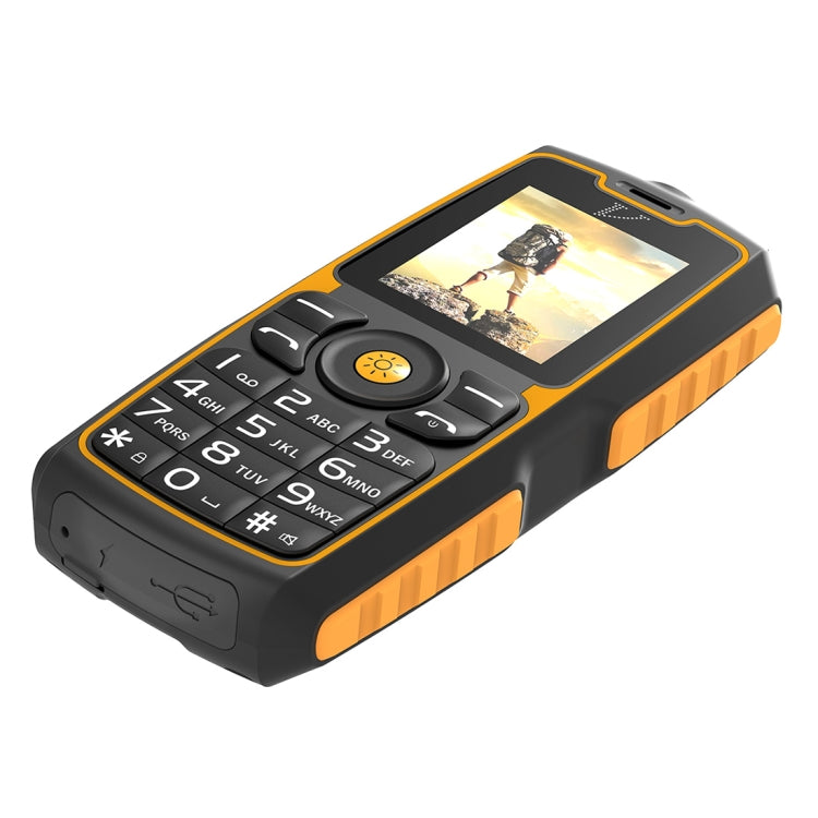 DTNO.1 A11 IP67 Waterproof Mobile Phone, 1.77 inch, Bluetooth, FM, Flashlight, Ebook, MTK6261, Dual SIM, Network: 2G