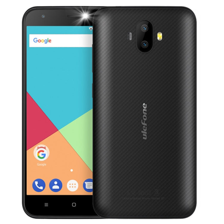 [HK Warehouse] Ulefone S7 Pro, 2GB+16GB, Dual Back Cameras, 5.0 inch Android 7.0 MTK6580A Quad Core 32-bit up to 1.3GHz, Network: 3G, Dual SIM