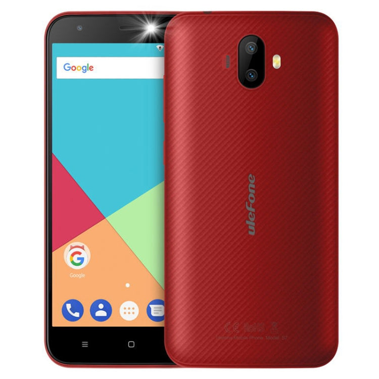 [HK Warehouse] Ulefone S7 Pro, 2GB+16GB, Dual Back Cameras, 5.0 inch Android 7.0 MTK6580A Quad Core 32-bit up to 1.3GHz, Network: 3G, Dual SIM
