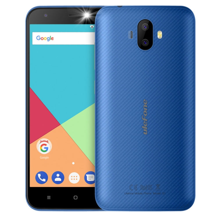 [HK Warehouse] Ulefone S7, 1GB+8GB, Dual Back Cameras, 5.0 inch Android 7.0 MTK6580A Quad Core 32-bit up to 1.3GHz, Network: 3G, Dual SIM