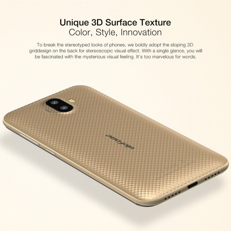[HK Warehouse] Ulefone S7, 1GB+8GB, Dual Back Cameras, 5.0 inch Android 7.0 MTK6580A Quad Core 32-bit up to 1.3GHz, Network: 3G, Dual SIM