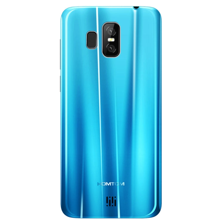 [HK Warehouse] HOMTOM S7, 3GB+32GB, Dual Back Cameras, Fingerprint Identification, 5.5 inch Android 7.0 MTK6737 Quad Core up to 1.3GHz, Network: 4G, Dual SIM, OTA(Blue)