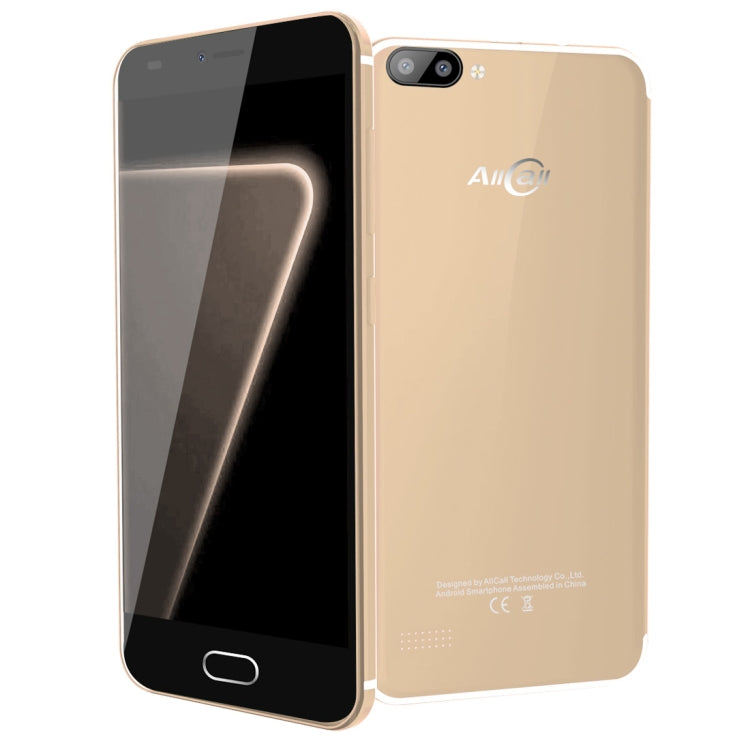 AllCall Alpha, 1GB+8GB, Dual Back Cameras,  5.0 inch Android 7.0 MTK6580A Quad Core up to 1.3GHz, Network: 3G, OTG, Dual SIM